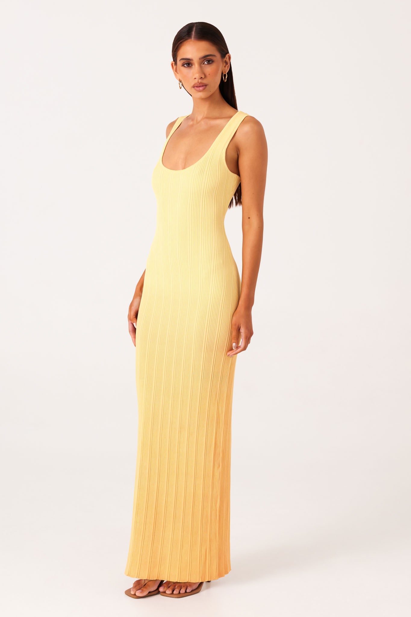 SNDYS ODESSA MAXI DRESS (Mango Ombre)
