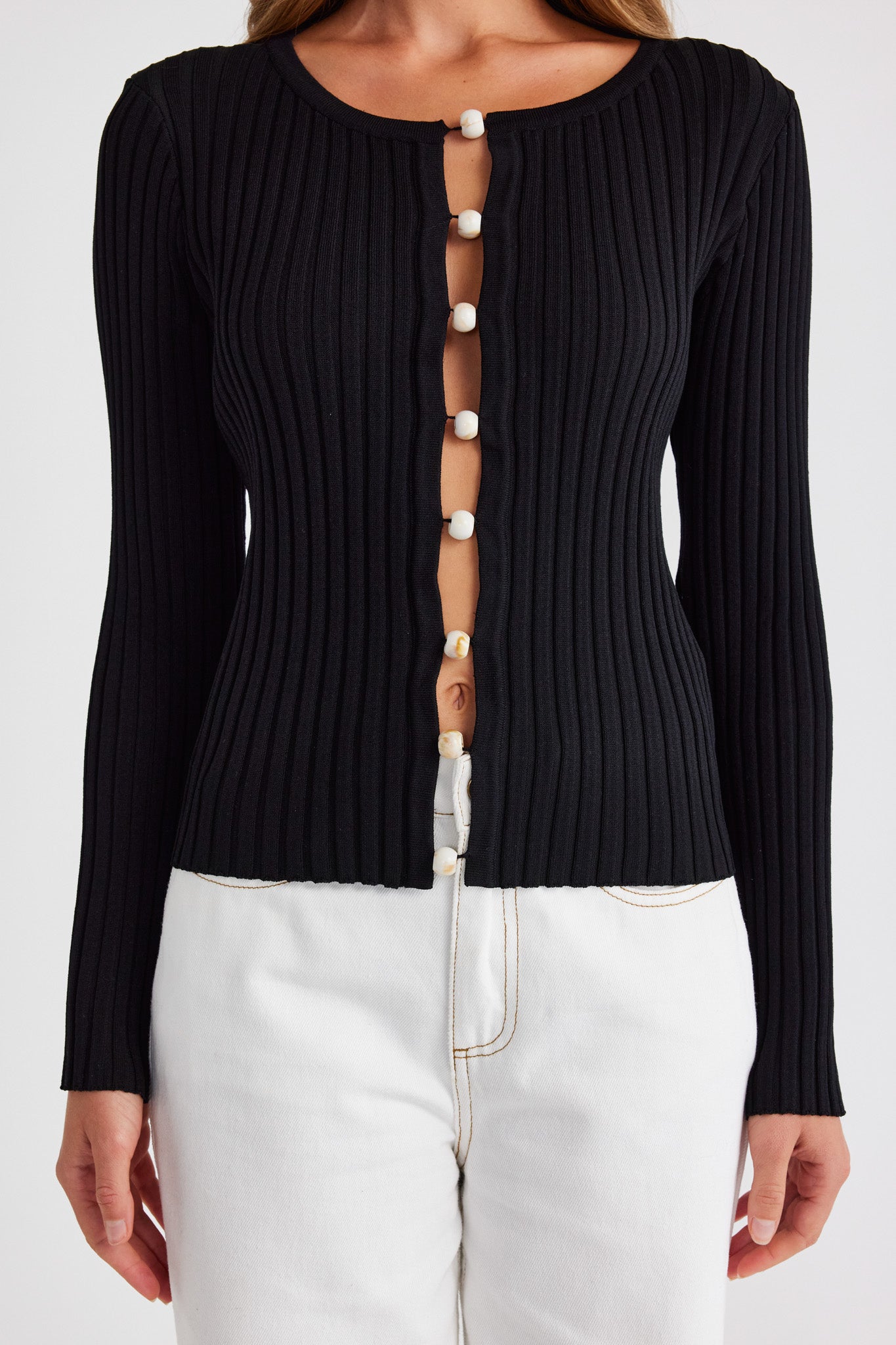 SNDYS ODETTA TOP (Black)