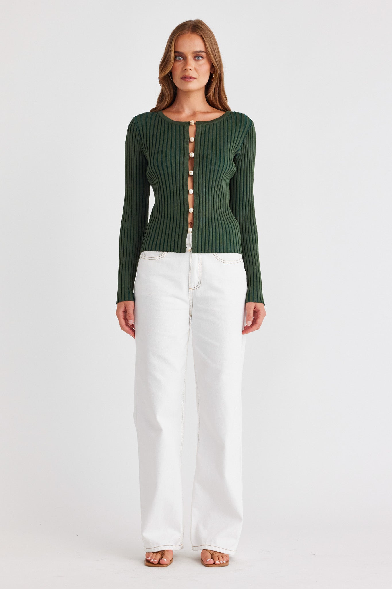 SNDYS ODETTA TOP (Wild Green)