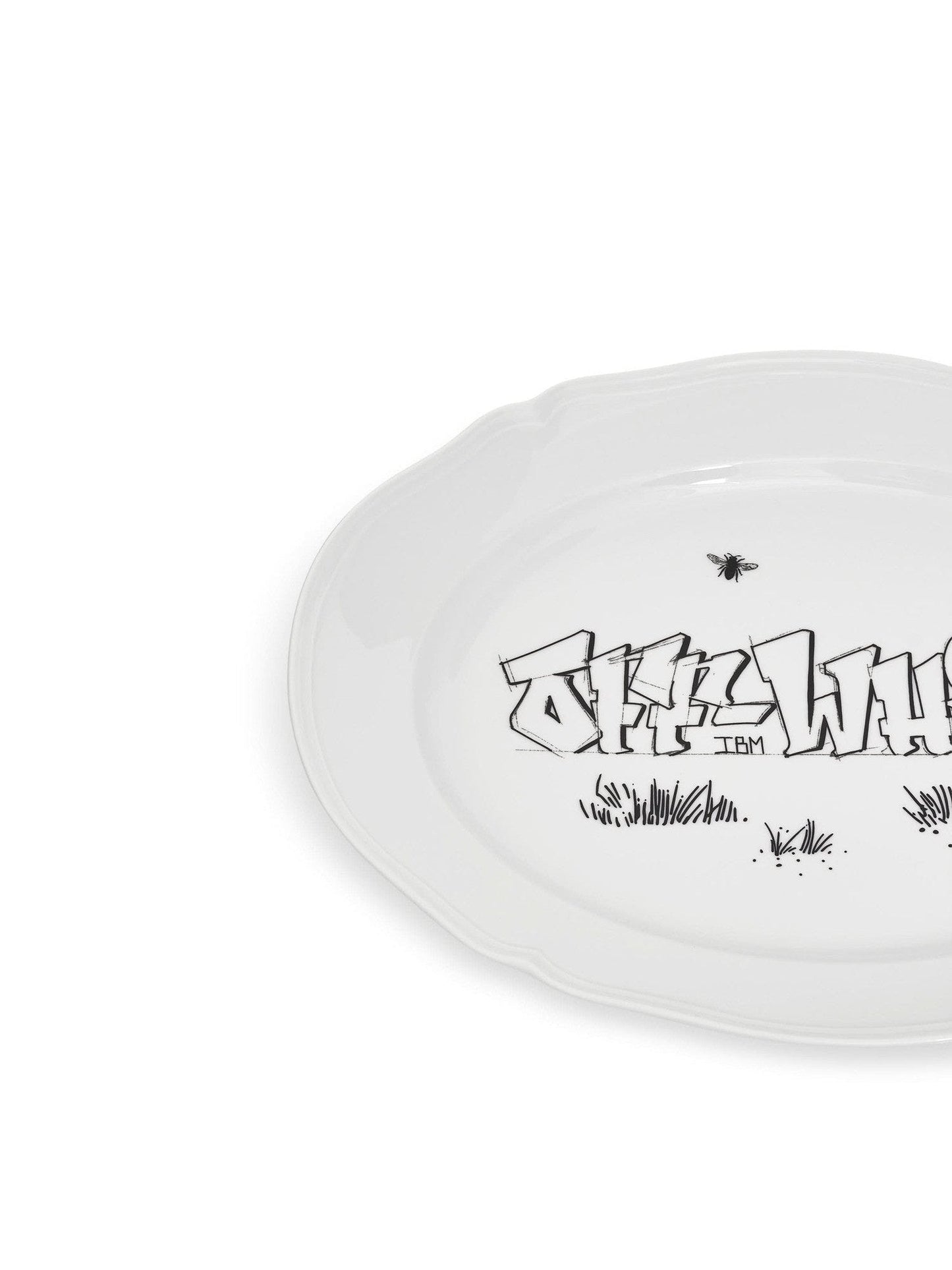 OFF-WHITE Off- x Ginori Oval Tray (White)