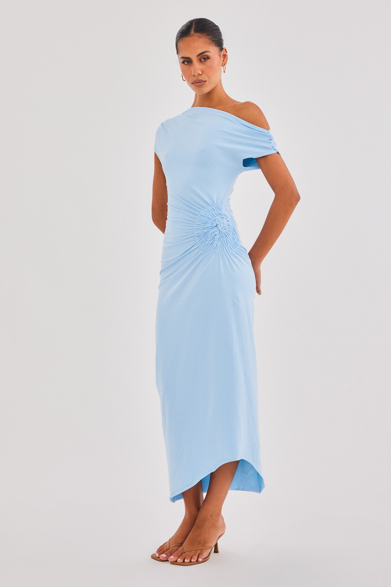 SNDYS OLIVIDAE MAXI DRESS (Sky Blue)