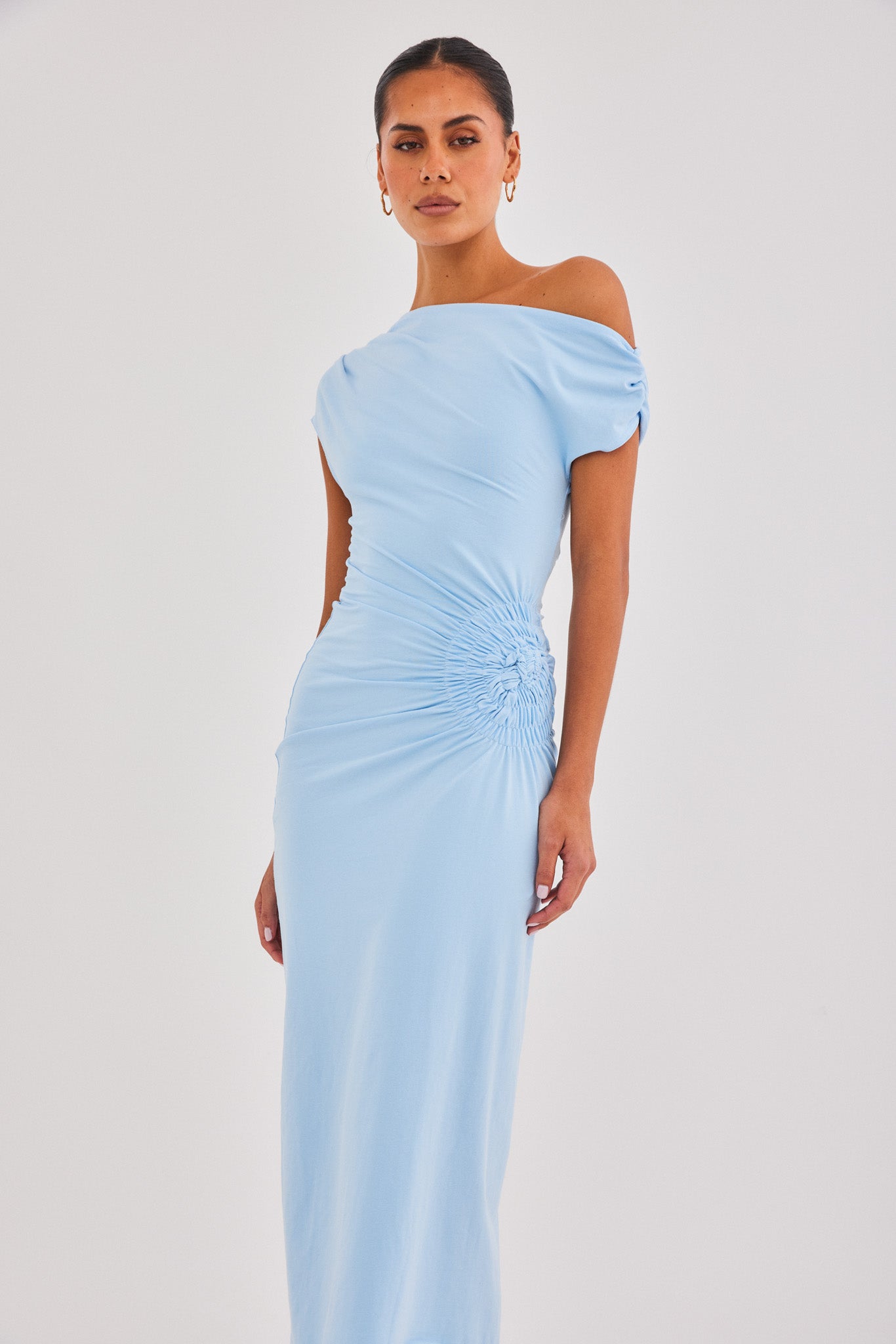 SNDYS OLIVIDAE MAXI DRESS (Sky Blue)