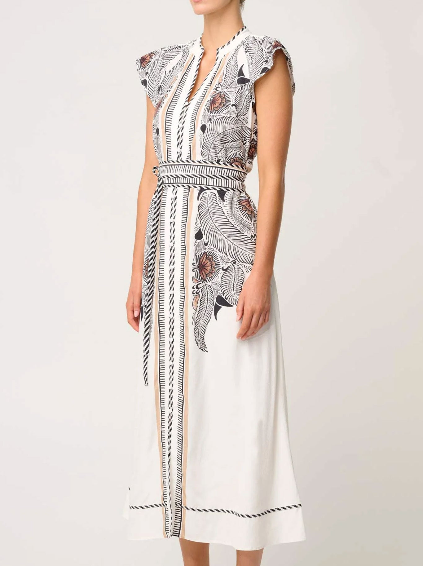 ONCE WAS MALIKA DRESS (Ivory Cassablanca)