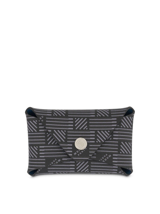 Image of Wallets & Money Clips. Productname: MOREAU Origami Single Cardholder in Black colour by brand - MOREAU