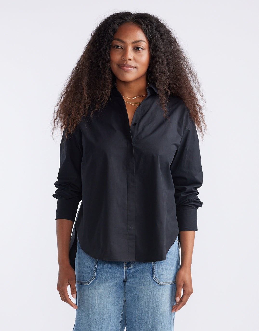 White & Co. Carter Shirt (Black)