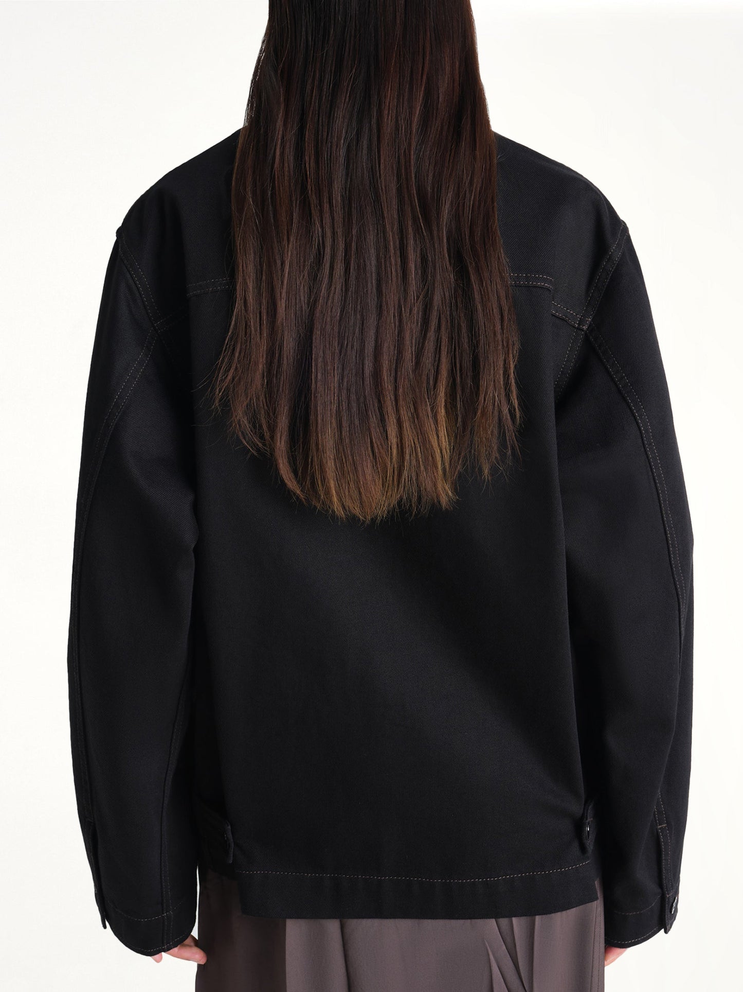 LEMAIRE Boxy Heavy Jacket (Black)