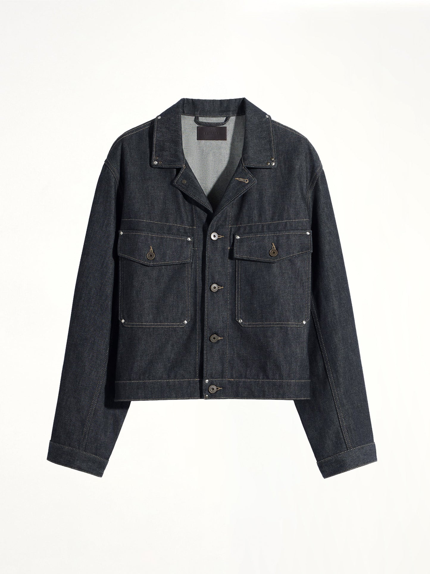 LEMAIRE Trucker Jacket With Studs (Indigo)