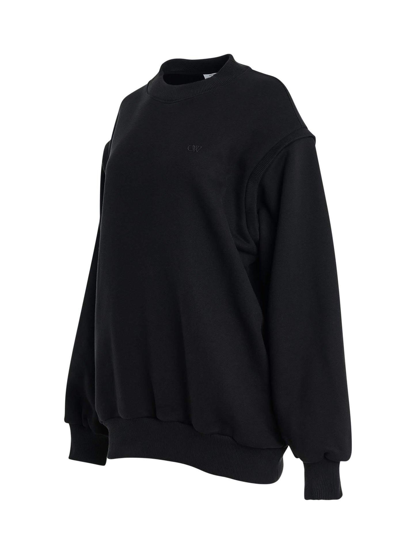 OFF-WHITE Small Arrow Bow Twist Sweatshirt (Black)