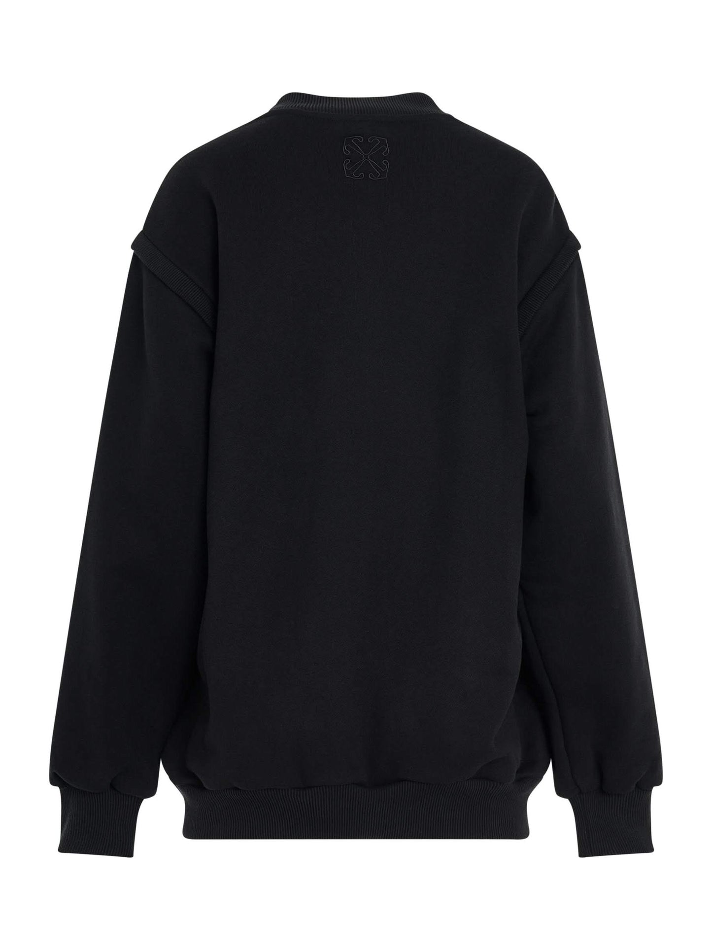 OFF-WHITE Small Arrow Bow Twist Sweatshirt (Black)