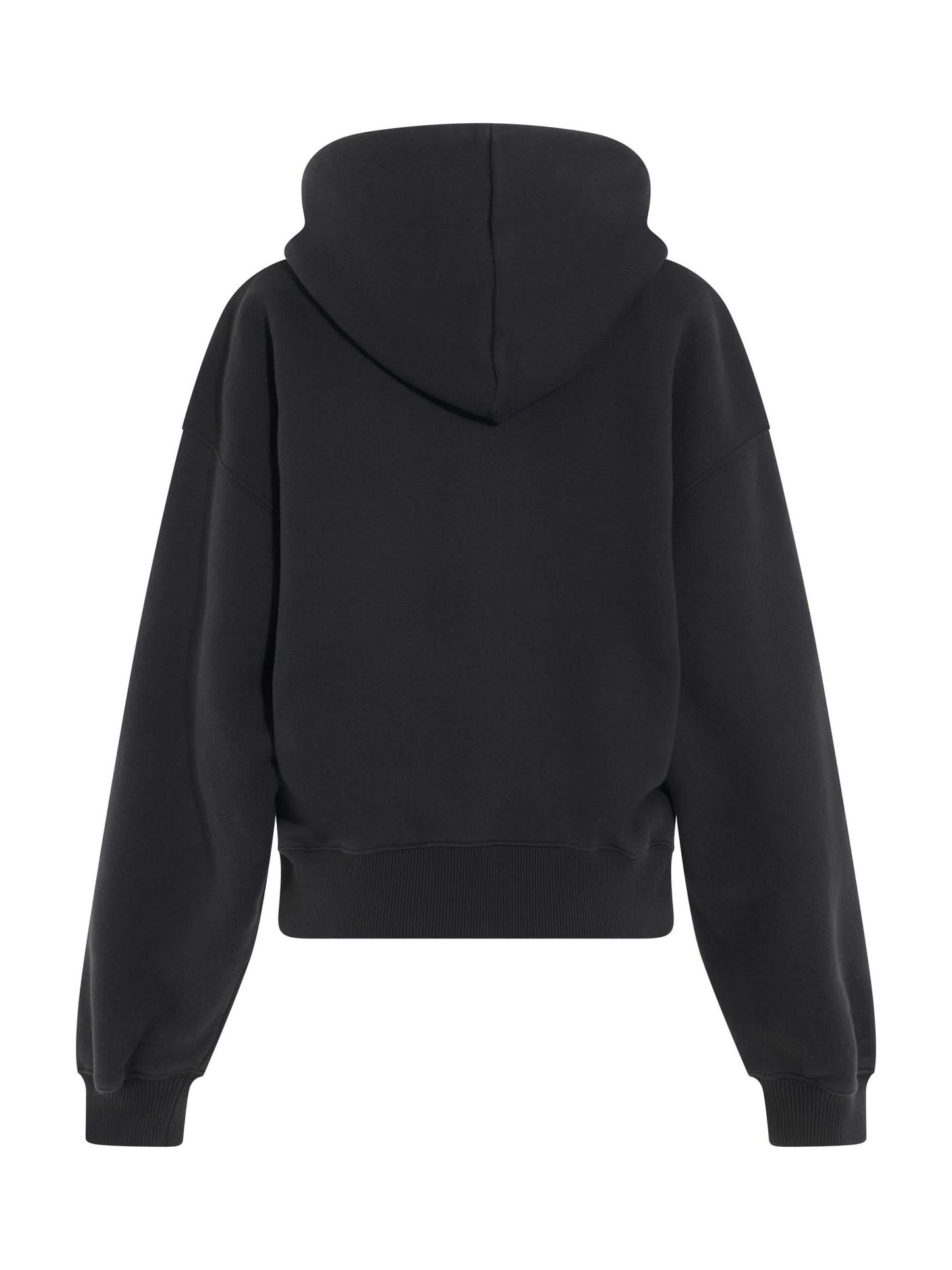 OFF-WHITE Logo Stencil Oversize Hoodie (Black)