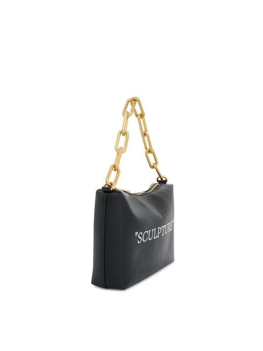 OFF-WHITE Block Pouch Quote Bag (Black)