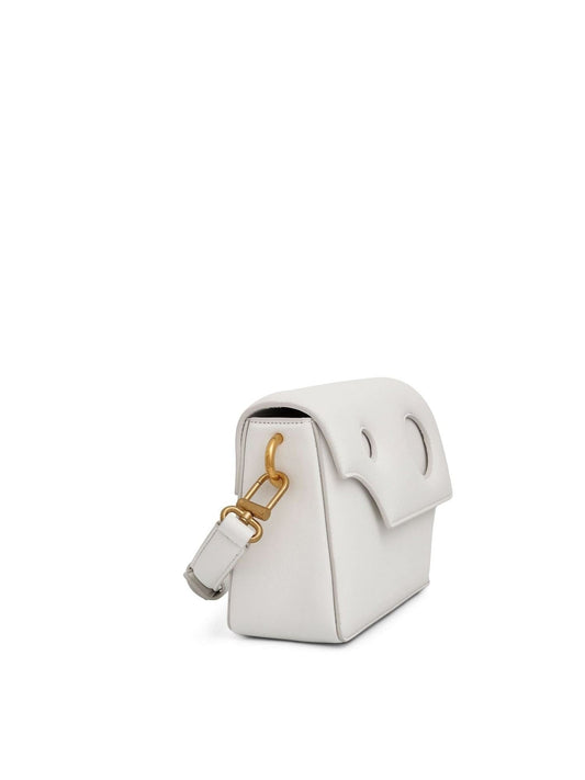 OFF-WHITE Burrow 22 Shoulder Bag (White)
