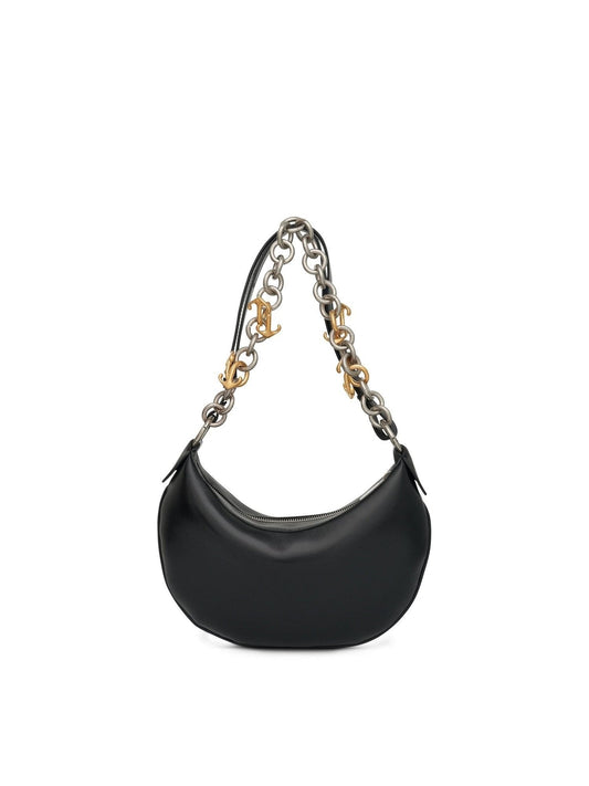 OFF-WHITE Hobo Hemisphere Bag (Black)