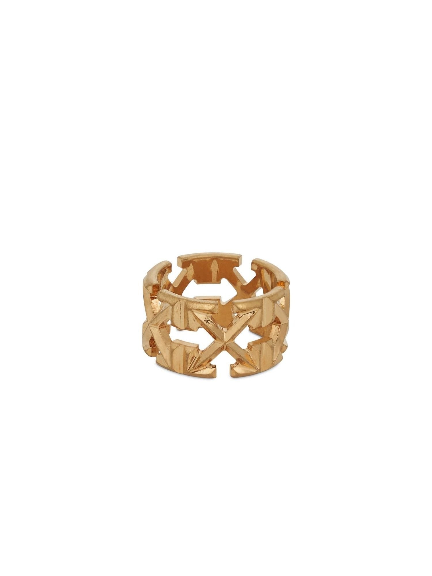 Image of Jewelry. Productname: OFF-WHITE Multi Arrow Ring in GOLD colour by brand - OFF-WHITE
