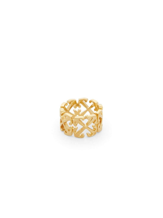 Image of Jewelry. Productname: OFF-WHITE Multi Arrowow Ring in GOLD colour by brand - OFF-WHITE