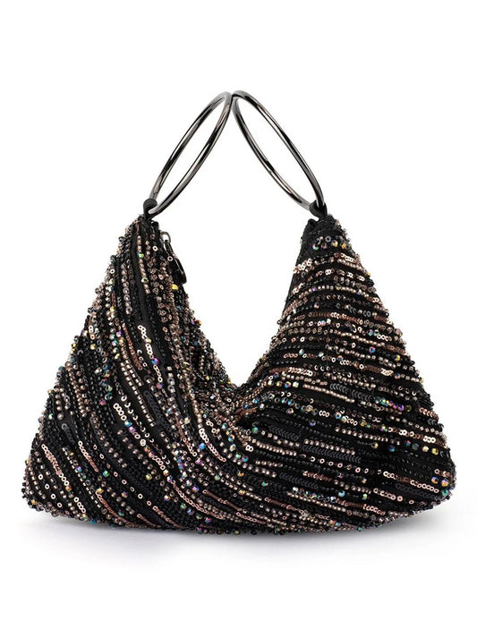 Image of Accessories. Product name - Olga Berg Dion Ring Handle in Bronze colour by brand - Olga Berg