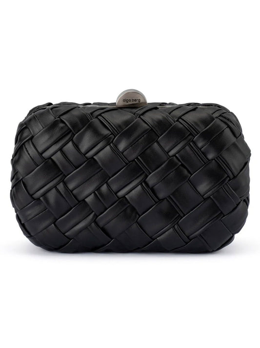 Image of Accessories. Productname: Olga Berg Haven Clutch in Black colour by brand - Olga Berg