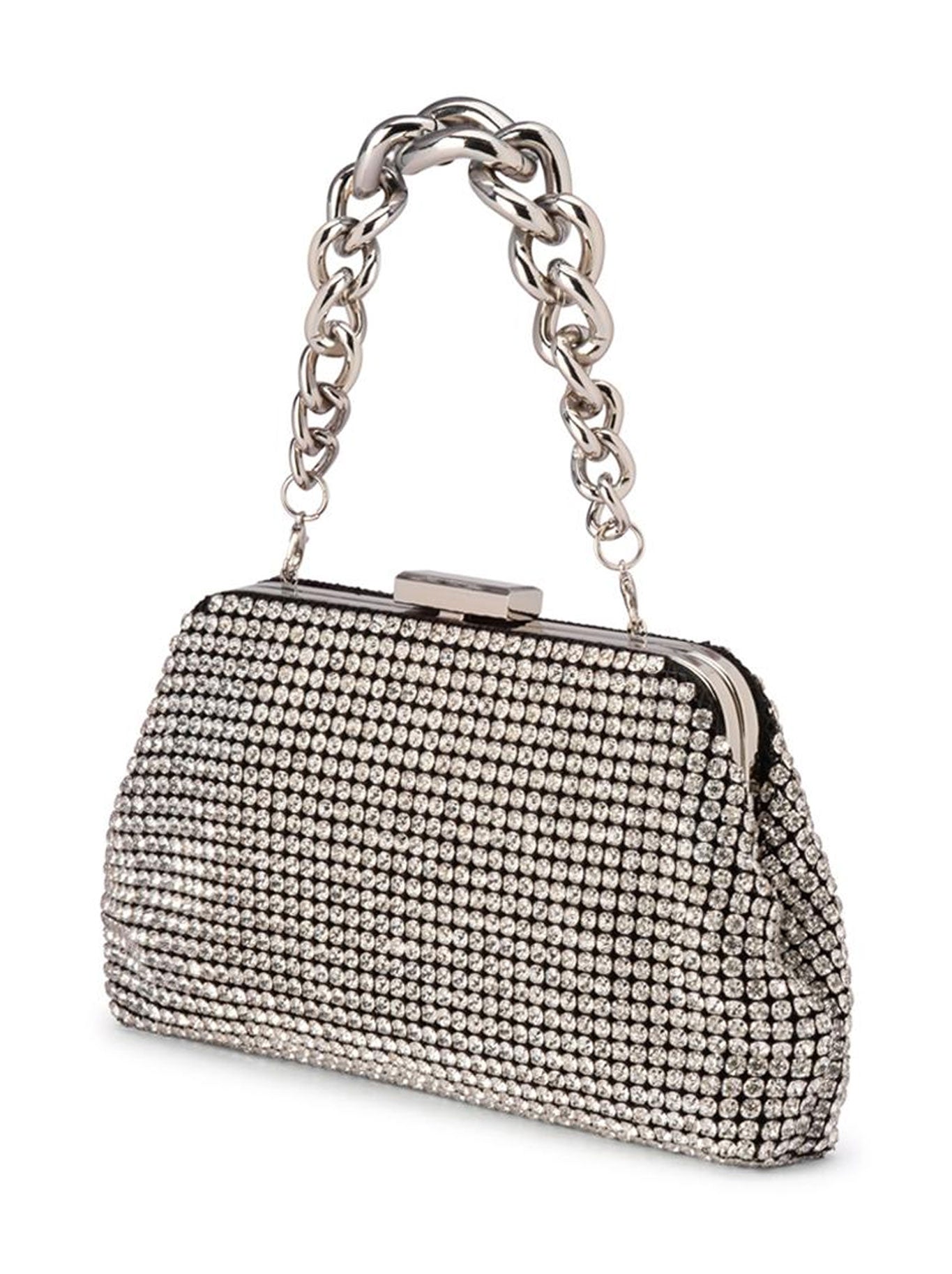 OLGA BERG JERRY CLUTCH (Silver)