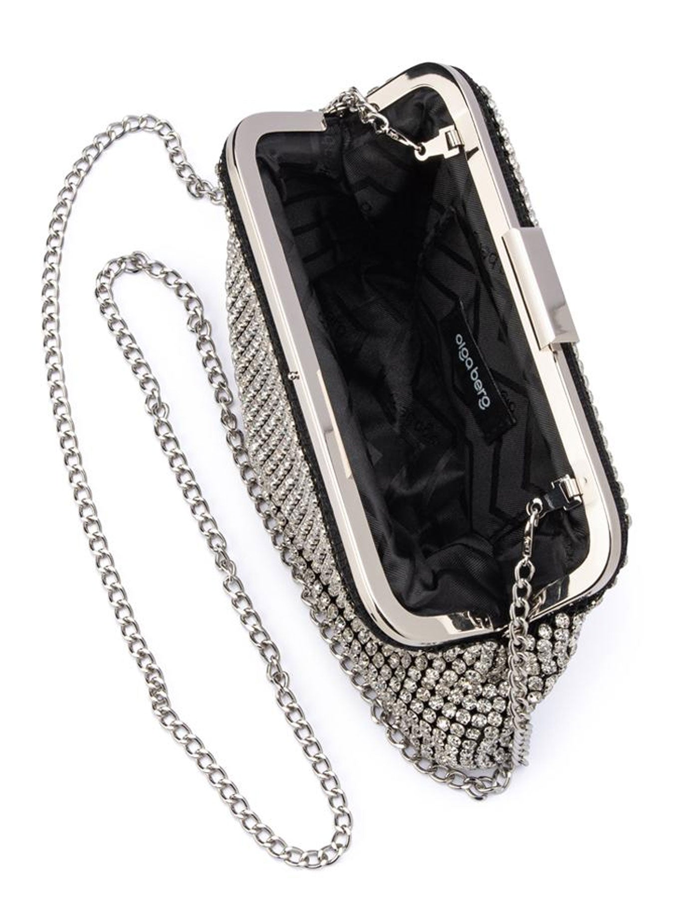 OLGA BERG JERRY CLUTCH (Silver)