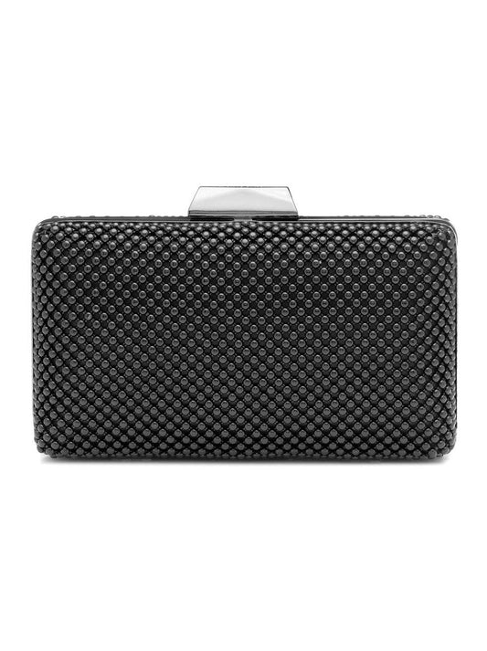 Image of Bags. Productname: OLGA BERG NATASHA CLUTCH in Black colour by brand - Olga Berg