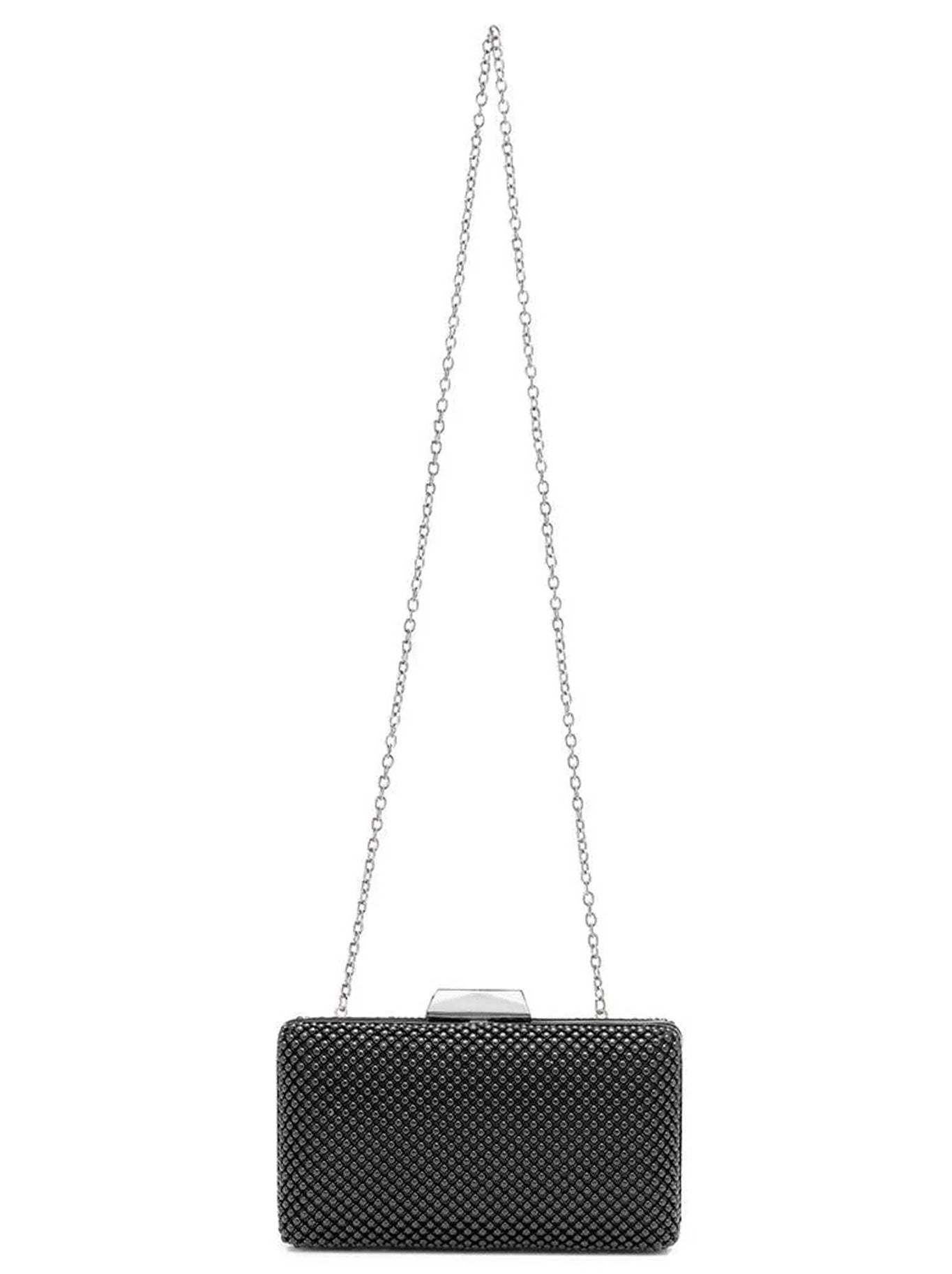 OLGA BERG NATASHA CLUTCH (Black)