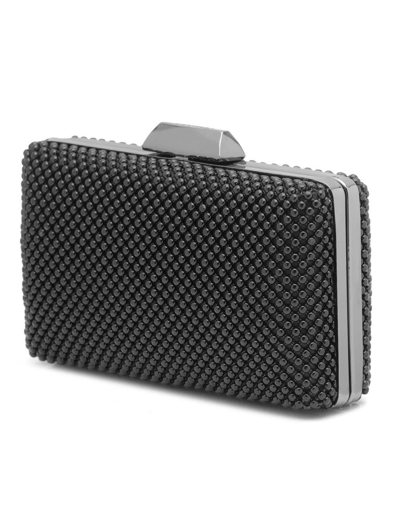 OLGA BERG NATASHA CLUTCH (Black)