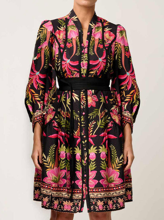 Image of Dresses. Productname: Once Was Aurelia Dress in Anthos Lotus colour by brand - Once Was