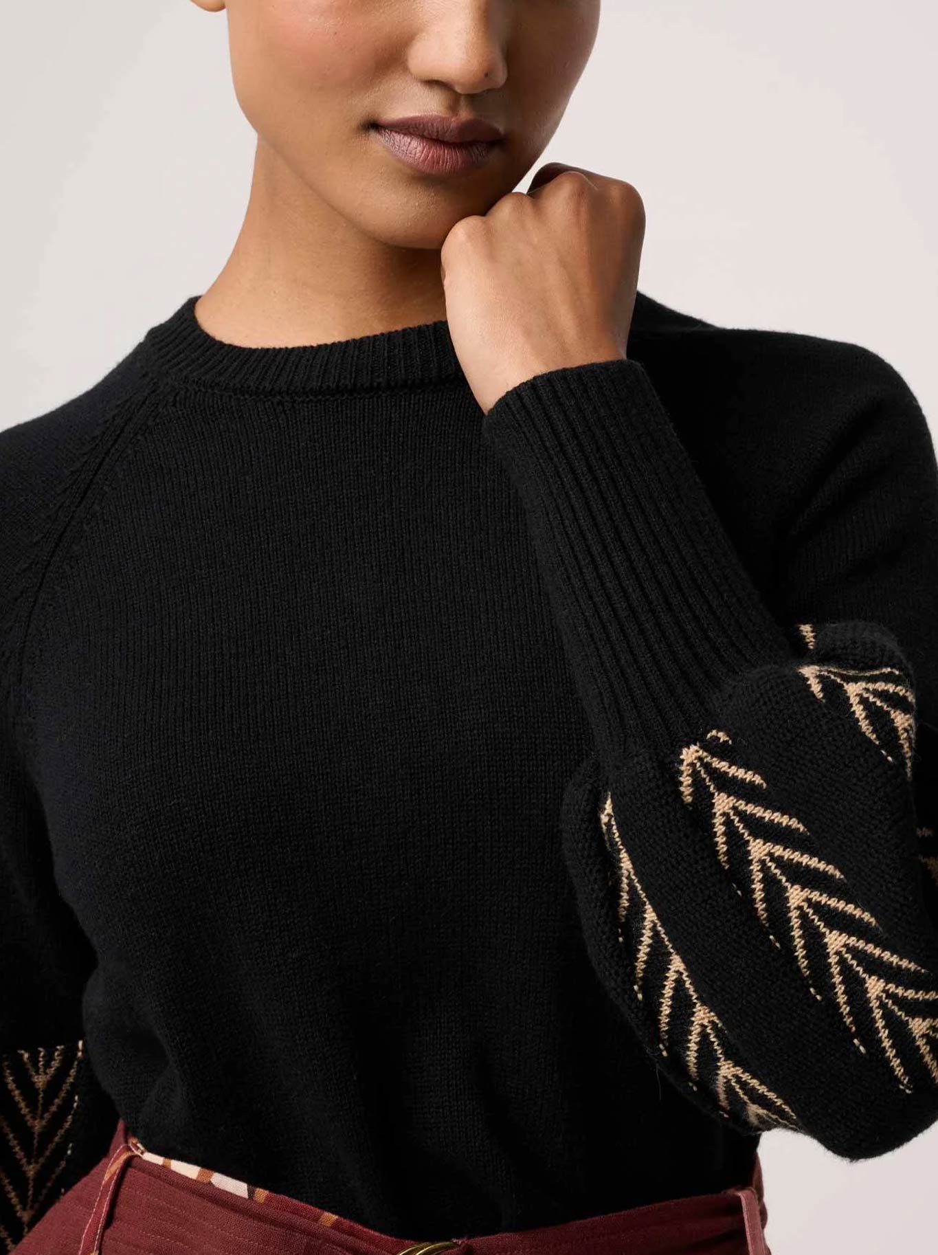 ONCE WAS ARDEN KNIT (Cerulean)