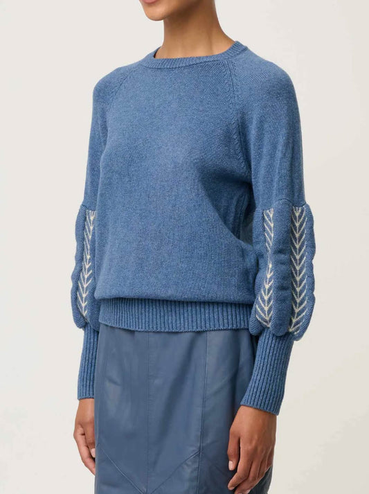 ONCE WAS ARDEN KNIT (Cerulean)