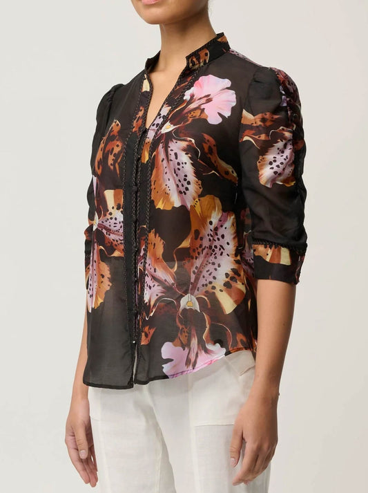 ONCE WAS CALANTHA SHIRT (Sunset Orchid)