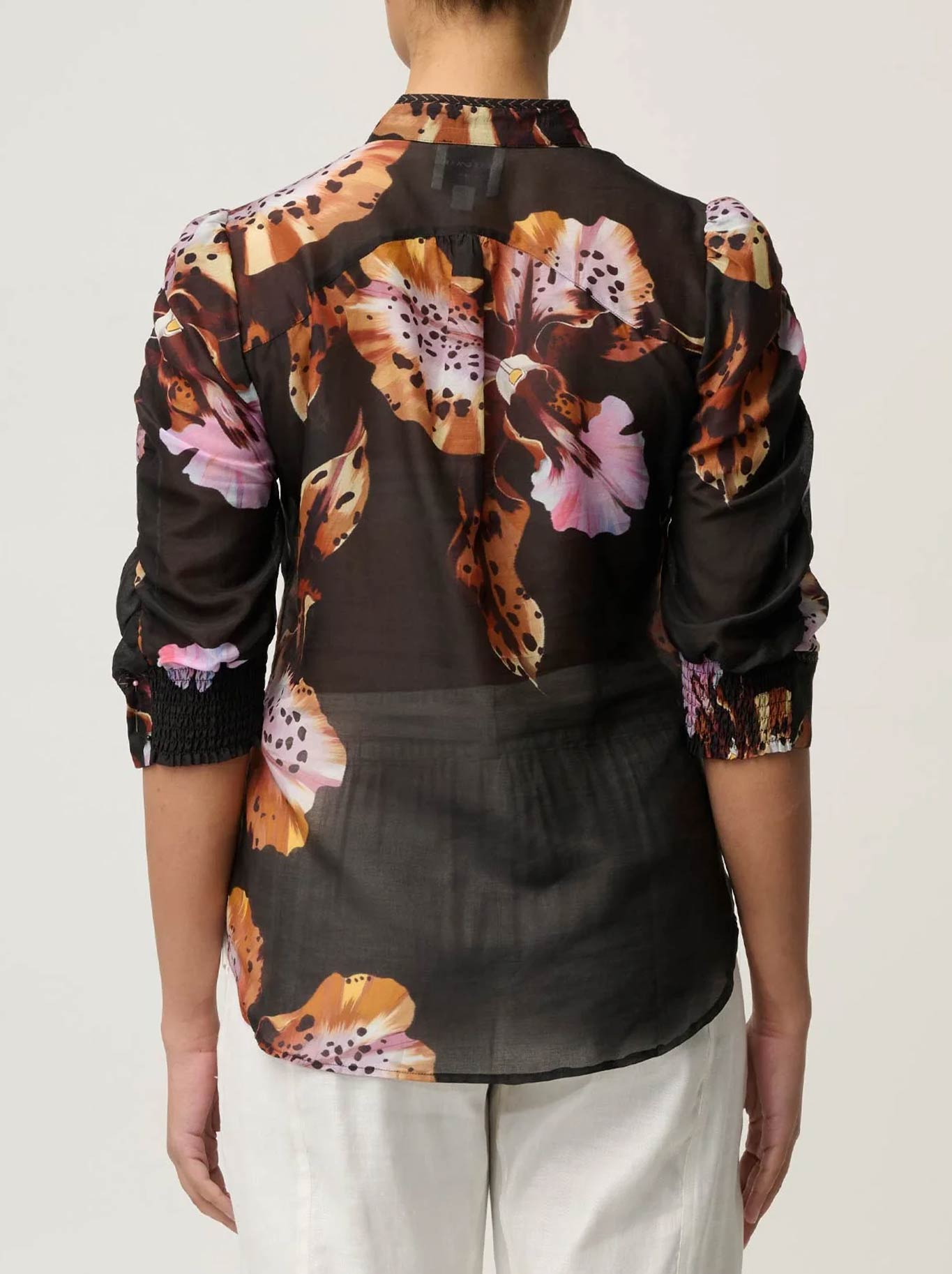 ONCE WAS CALANTHA SHIRT (Sunset Orchid)