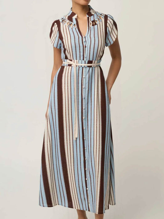 Image of Dresses. Product name - Once Was Cattleya Dress in Iridescent colour by brand - Once Was