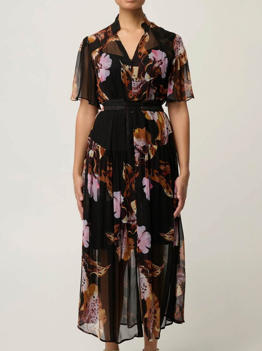 Image of Dresses. Product name - Once Was Ceres Dress in Sunset Orchid colour by brand - Once Was