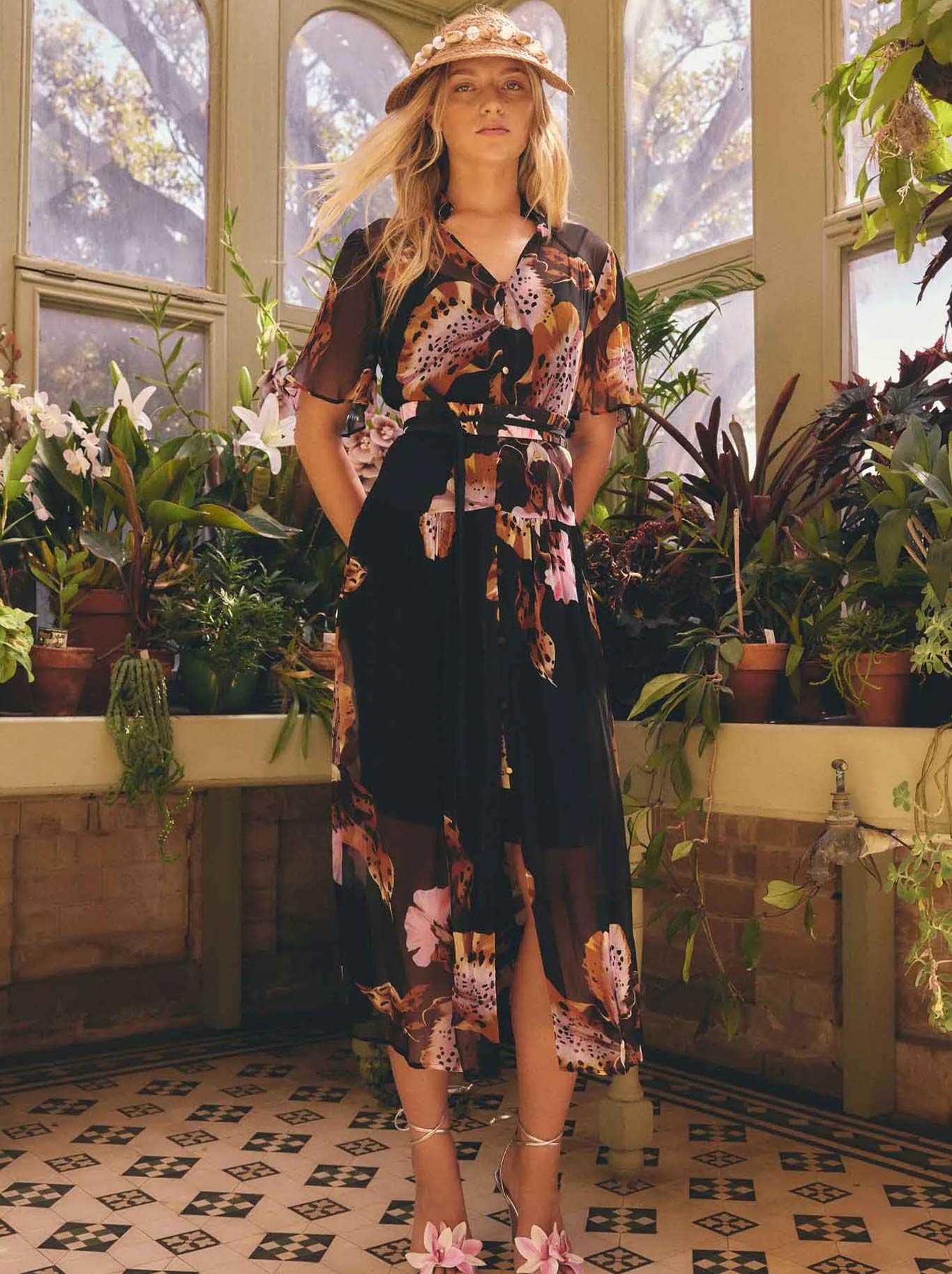Once Was Ceres Dress (Sunset Orchid)
