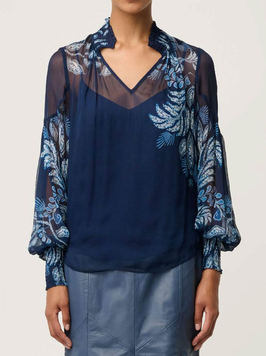 Image of Shirts. Productname: Once Was Colette Shirt in Moon Lit colour by brand - Once Was