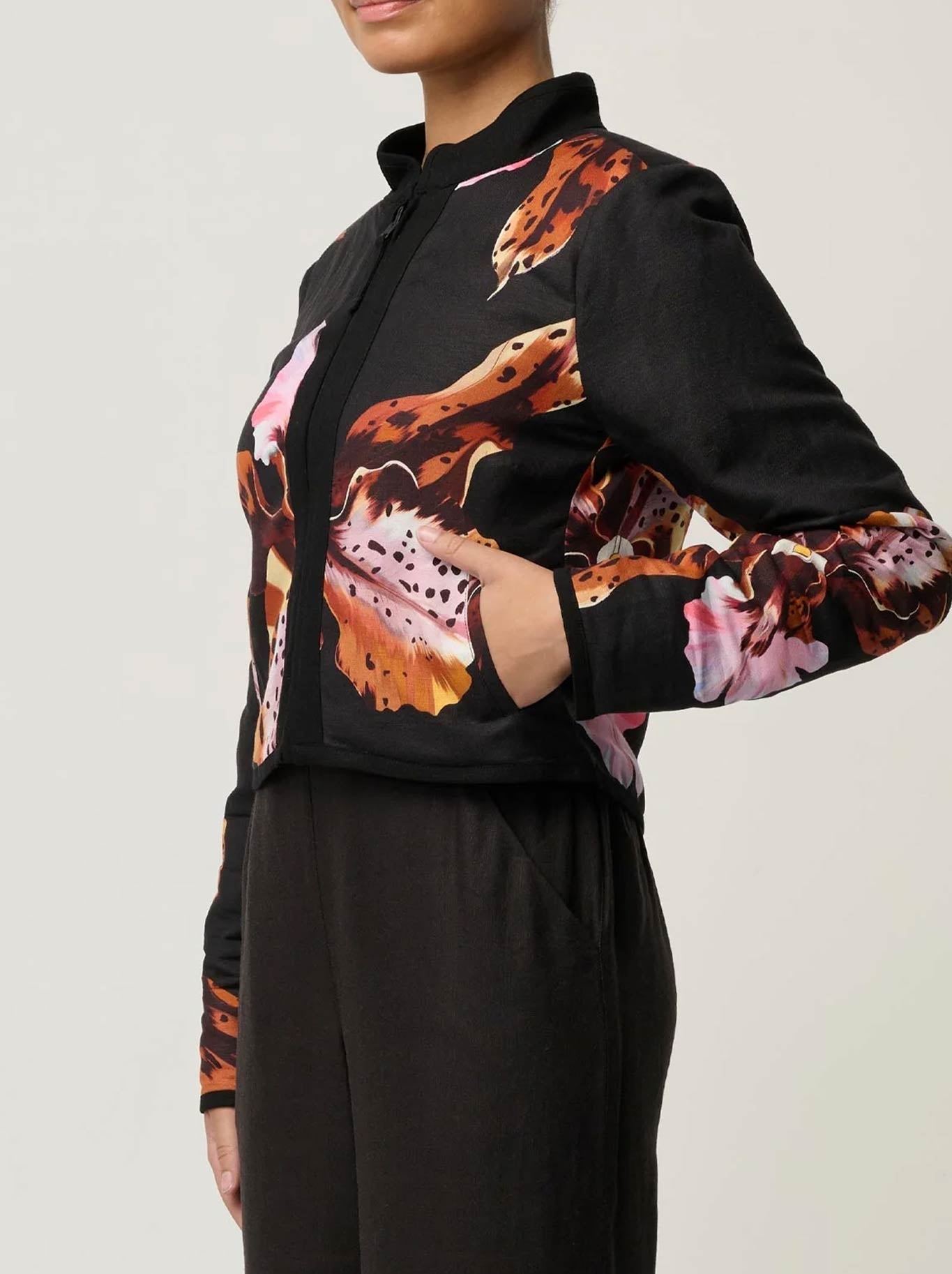 ONCE WAS DELRAY REVERSIBLE JACKET (Sunset Orchid)