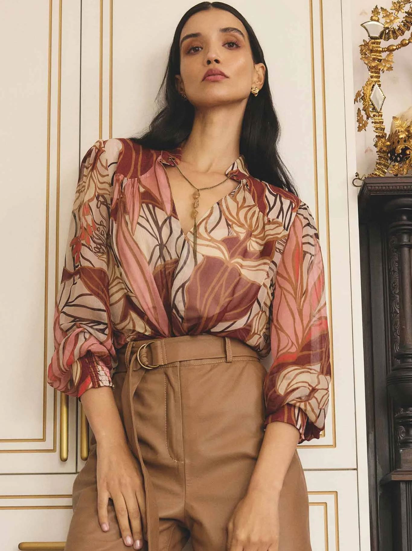 ONCE WAS FREYA BLOUSE (Botanica)