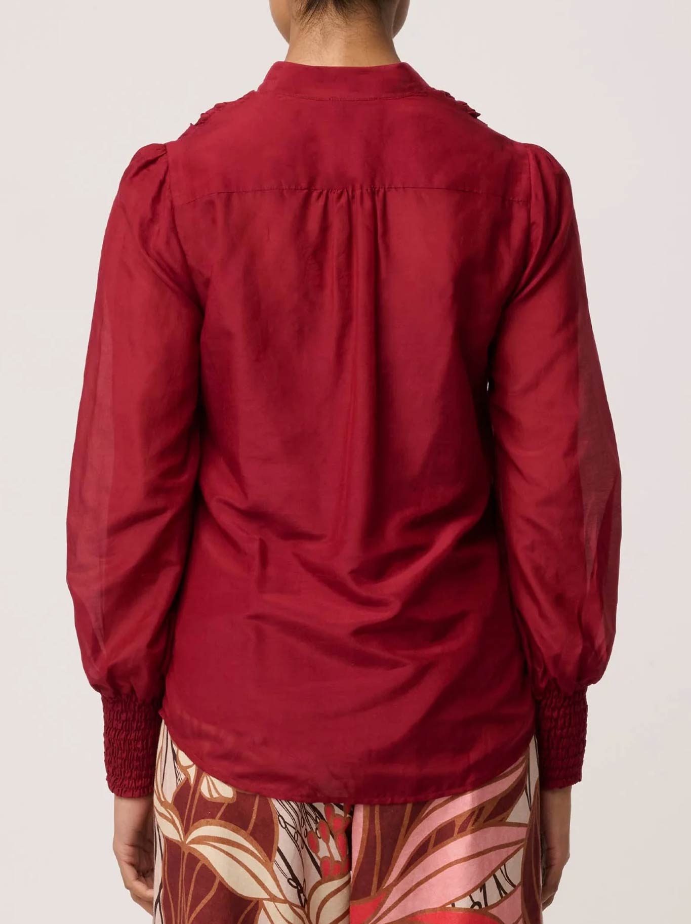 ONCE WAS GILLIAN SHIRT (Ruby)