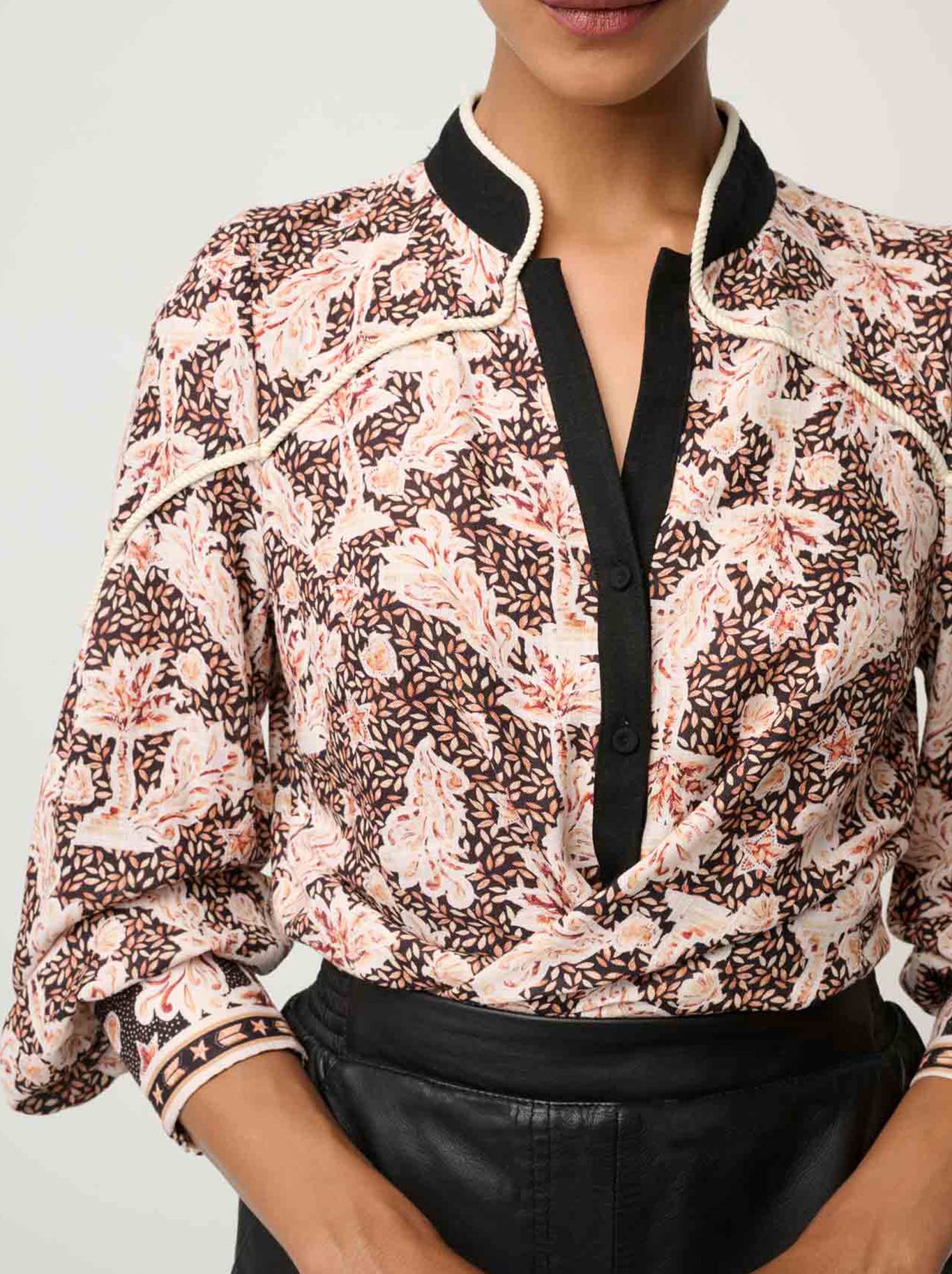 Once Was Harley Shirt (Russet Palm)
