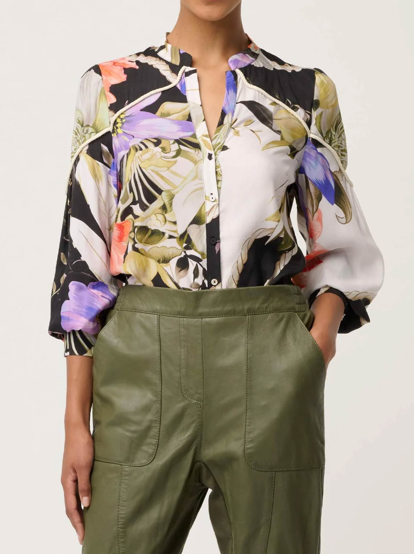 Once Was Harley Shirt (Russet Palm)