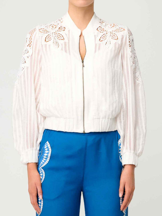 Image of Coats & Jackets. Productname: Once Was Lamia Jacket in Ivory colour by brand - Once Was