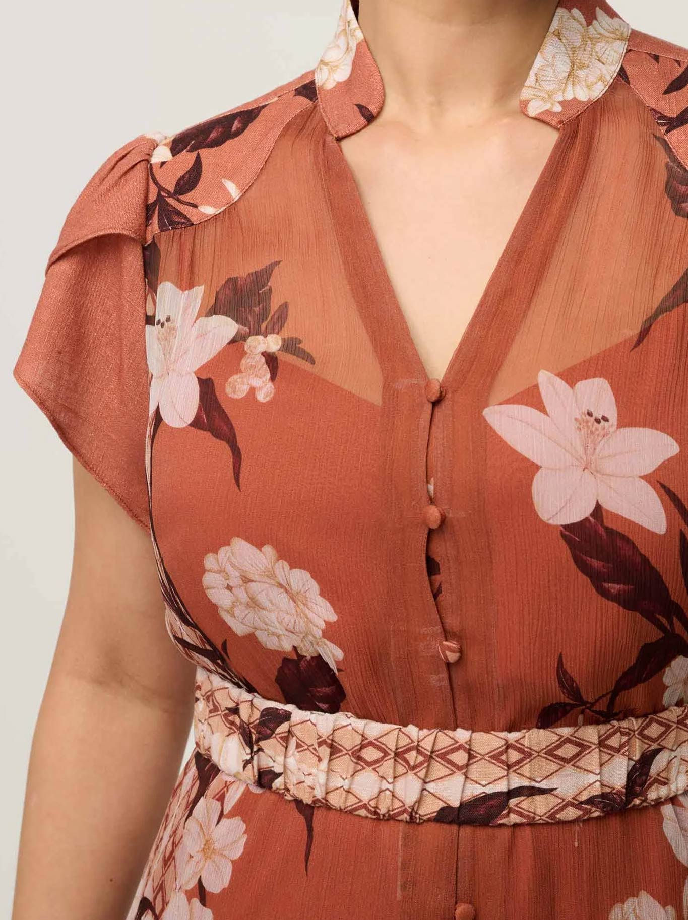 Once Was Perla Dress (Amber Vine)