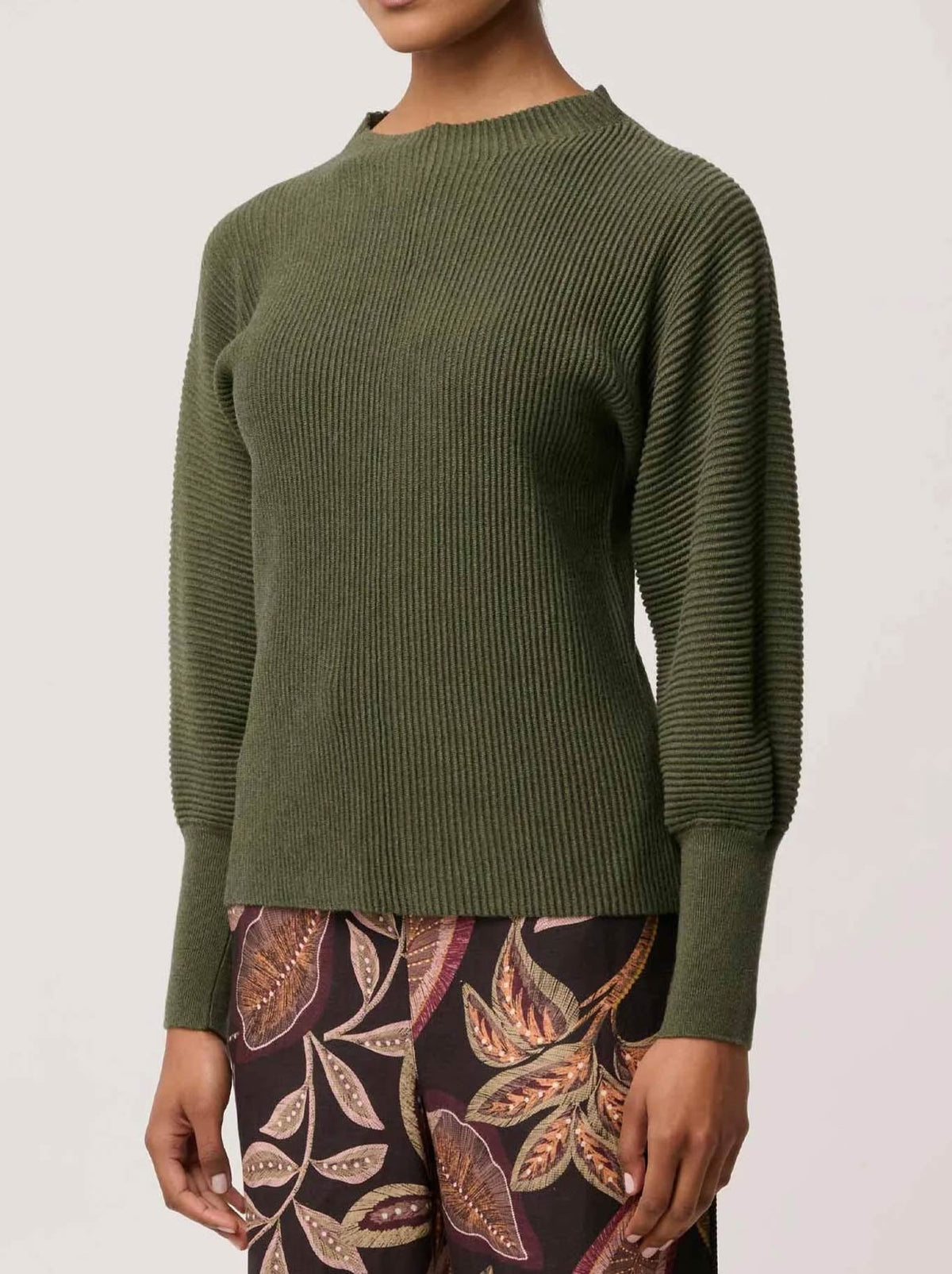 ONCE WAS ROSELLE KNIT (Winter Moss)