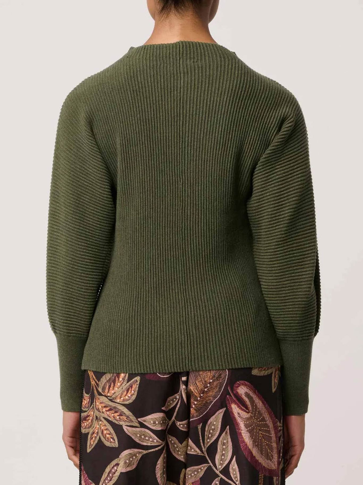 ONCE WAS ROSELLE KNIT (Winter Moss)
