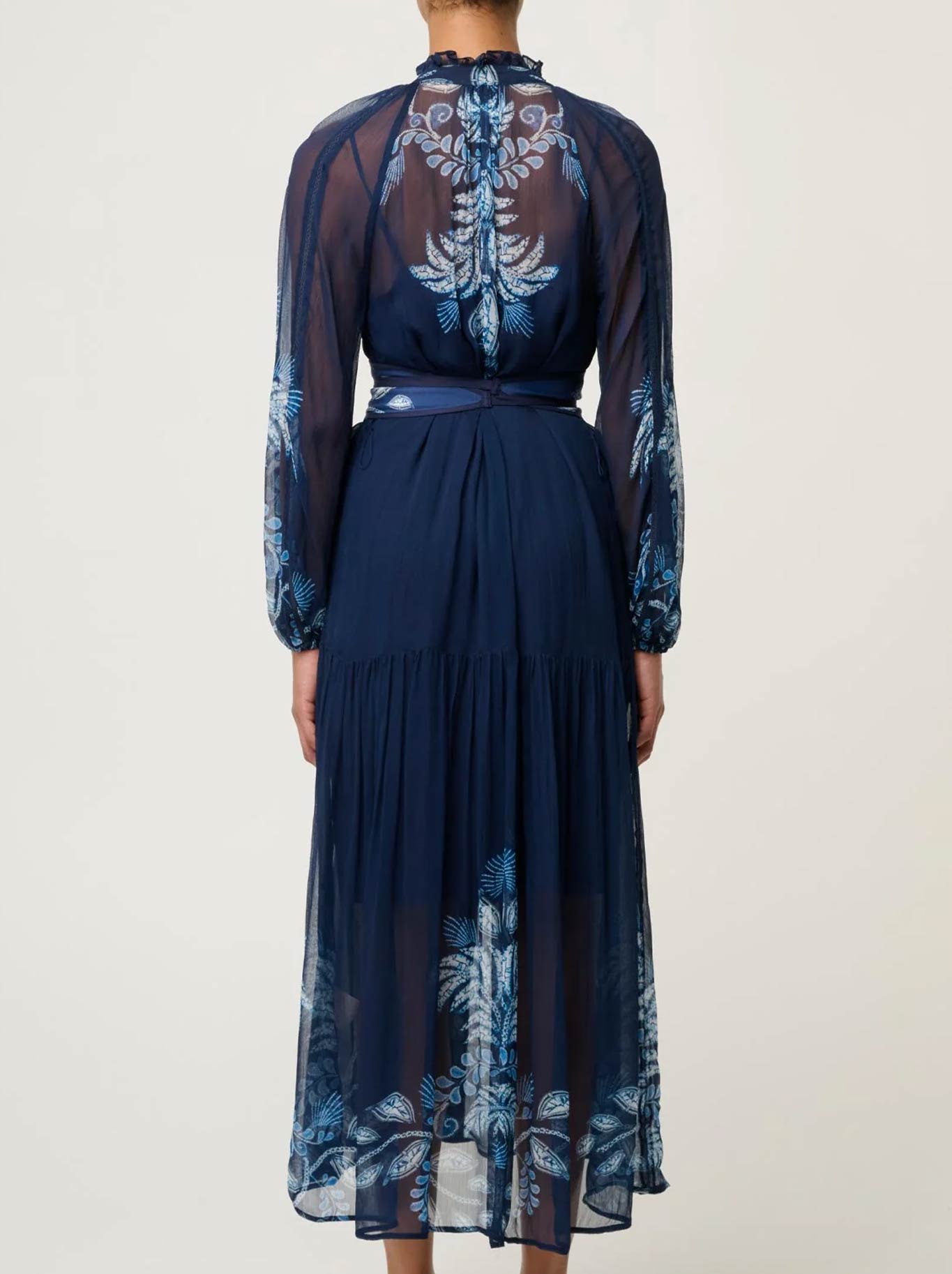 Once Was Sloane Midi Dress (Moon Lit)