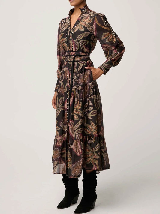 Once Was Wanderlust Dress (Dark Tropique)