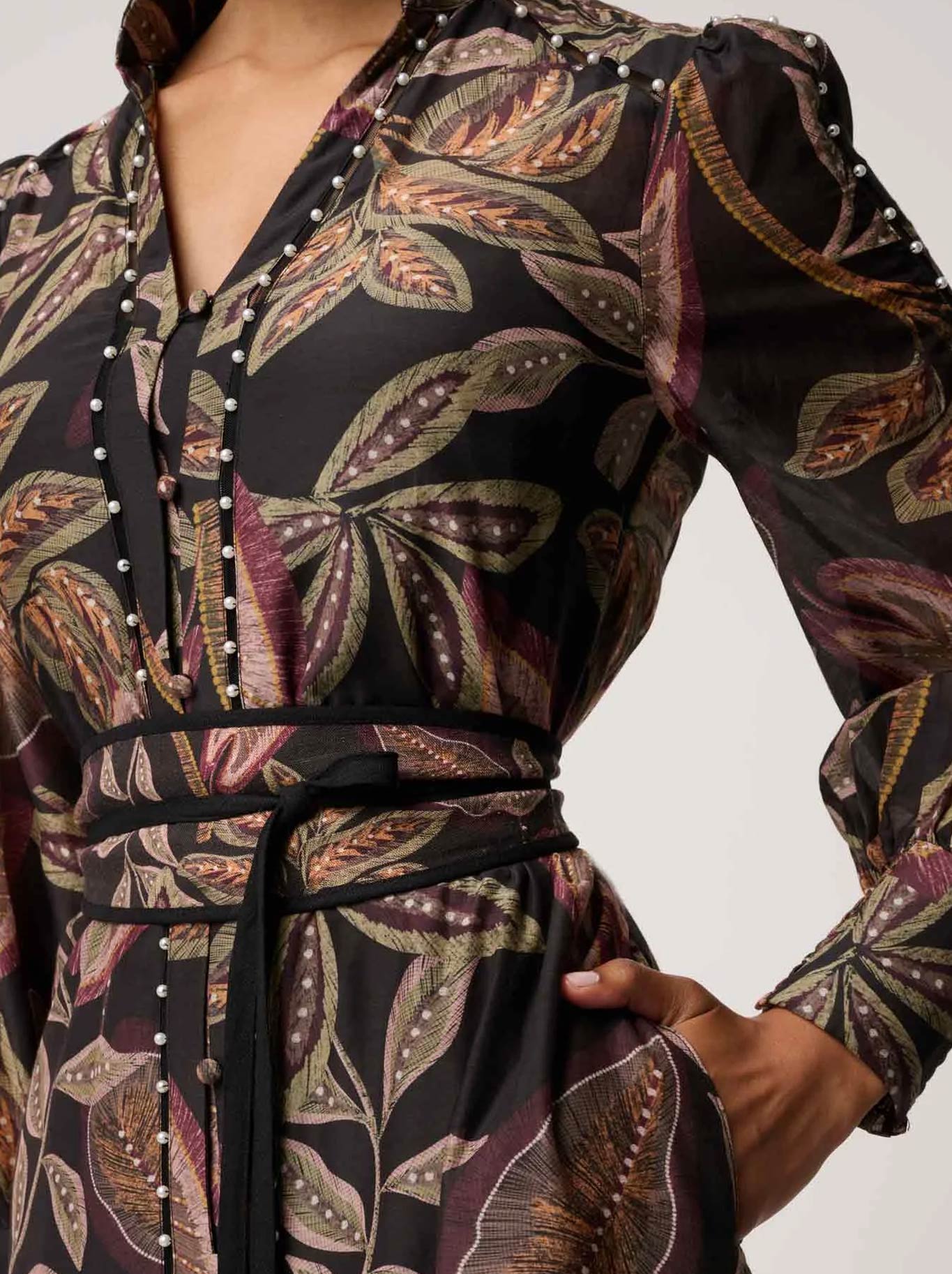 ONCE WAS WANDERLUST DRESS (Dark Tropique)