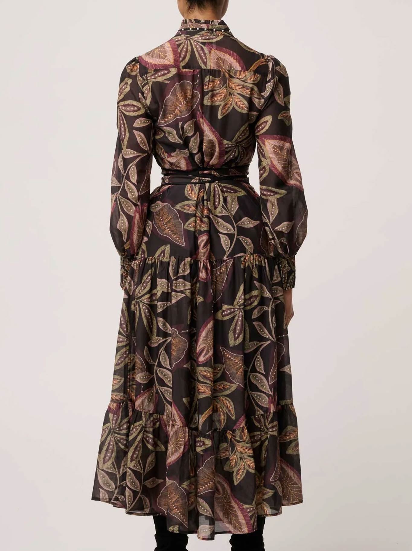 ONCE WAS WANDERLUST DRESS (Dark Tropique)