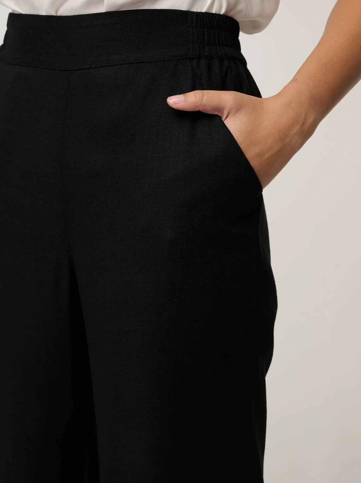 ONCE WAS WILLOW PANT (Black)
