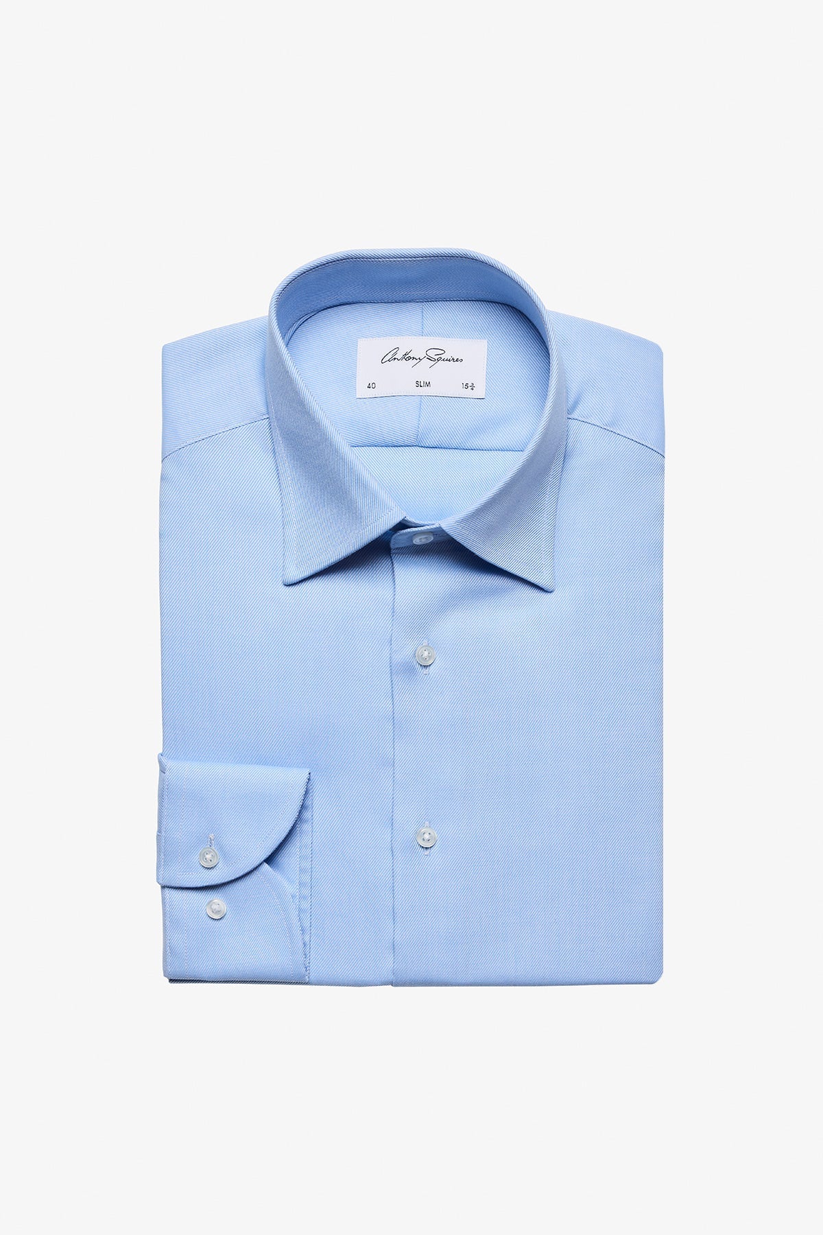 Anthony Squires Onder Formal Shirt Bllue (Twil)